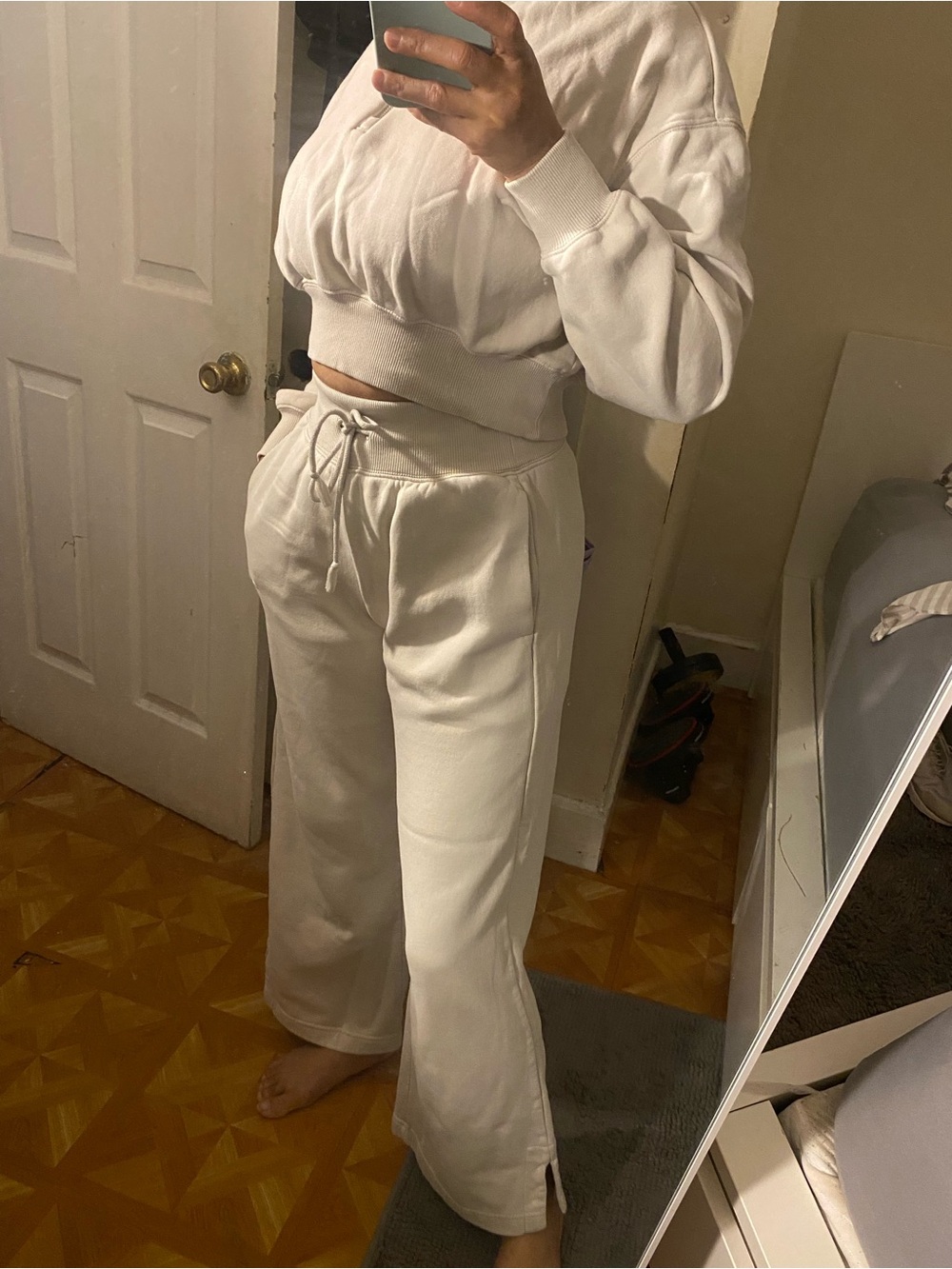 Nike sweatpants and quarter zip set quarterzip sweater size XS and pants size S
